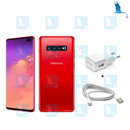 Samsung Galaxy - S10+ (G975F) - Rosso - Ricondizionato