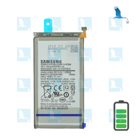 Battery - EB-BG975ABU - GH82-18827A - 4100 mAh - Samsung Galaxy S10+ (G975F)  - qor
