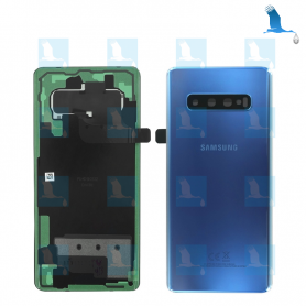 Back cover - GH82-18406C - Blu  (Prism Blue) - S10+ G975F - original - qor Back cover - GH82-18406C - Blu  (Prism Blue) - S10+ G975F - original - qor