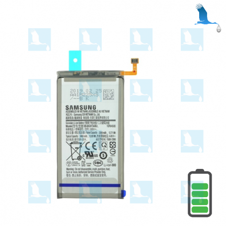 Batterie - EB-BG973ABU - GH82-18826A - 3400mAh - Samsung Galaxy S10 (G973F) - qor