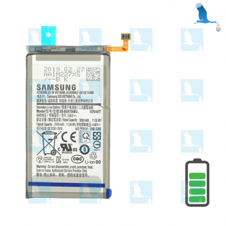 Batteria S10e - service pack - EB-BG970ABU - GH82-18825A - 3100 mAh - Galaxy S10e (G970F) - service pack