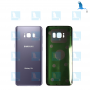 Vitre arrière Samsung S8 Plus (SM-G955) – GH82-14015C - Gris orchidée