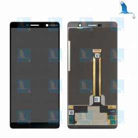 Display + Touchscreen - 20B2N0W0001 - Black - Nokia 7Plus (TA-1046,TA-1055) - oem Display + Touchscreen - 20B2N0W0001 - Black - Nokia 7Plus (TA-1046,TA-1055) - oem