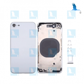 Frame mit hinterem Glas - Weiss - iPhone 8 Frame mit hinterem Glas - Weiss - iPhone 8