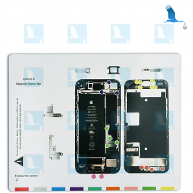 Tapis magnétique (mémorise la position des vis) - iPhone 8 Tapis magnétique (mémorise la position des vis) - iPhone 8