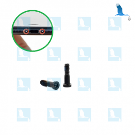 2 x Screws Fixing Charging Port - Black - iP8/8+ QON 2 x Screws Fixing Charging Port - Black - iP8/8+ QON