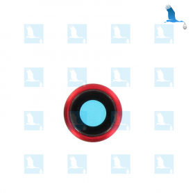 Camera ring cover red for iPhone 8