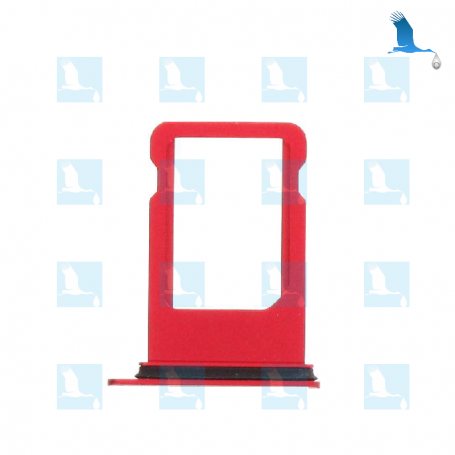 Sim card tray holder red for iPhone 8