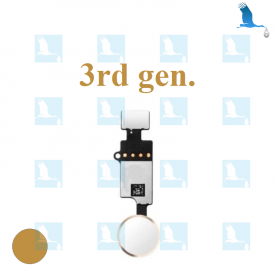 Universal Home Bouton - Gold - iPhone 7 / 7 Plus - OEM Universal Home Bouton - Gold - iPhone 7 / 7 Plus - OEM
