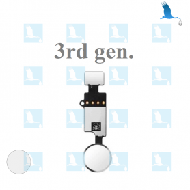 Universal Home Bouton - Silver - iPhone 7 / 7 Plus / 8 / 8 Plus - oem Universal Home Bouton - Silver - iPhone 7 / 7 Plus / 8 / 8 Plus - oem