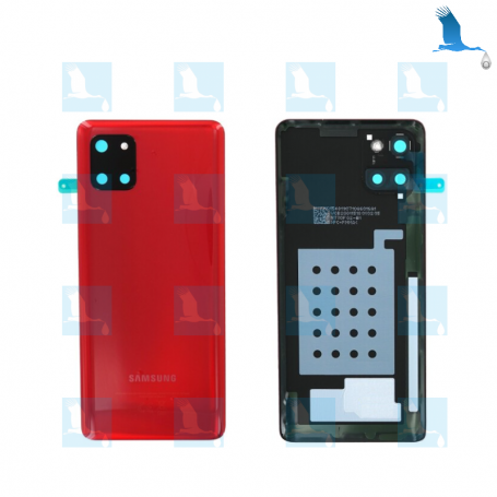 Backcover - Battery cover - GH82-­21972C - Aura Red - Note 10 Lite N770 - ori