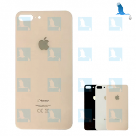 Rear Glass cover - Black - Large hole - iPhone 8+ oem Rear Glass cover - Black - Large hole - iPhone 8+ oem