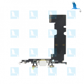 Charging Port & Audio Flex Cable - Blanc - iP8+ QON