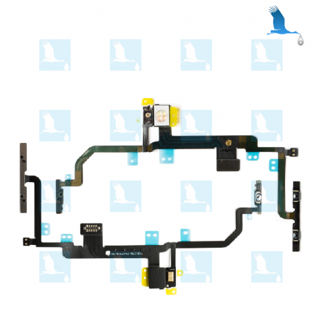 Bouton Power on/off & Volume +/- & Flash flex - iP8+ QON