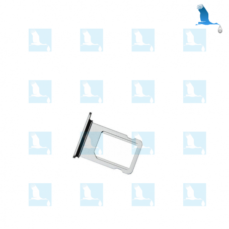 Sim Card Tray Holder - Silver - iP8+ QON