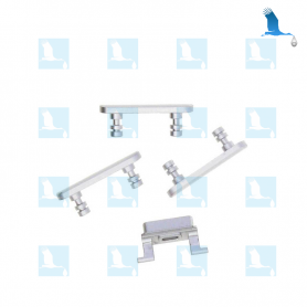 Button Power, Volume, Mute - Silver - iP8+ QON