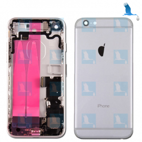 Back Cover Housing Assembly - Argent - iPhone 7 - OEM/QOR Back Cover Housing Assembly - Argent - iPhone 7 - OEM/QOR