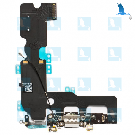 Charging Port & Audio Flex Cable - 821-00270-A - Weiss - iPhone 7 - oem