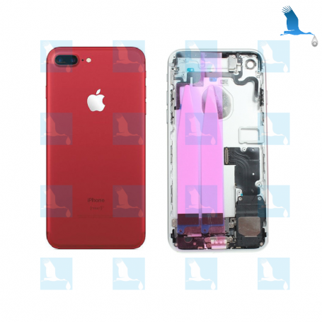 Back Cover Housing Assembly - Red - iP7+ QA