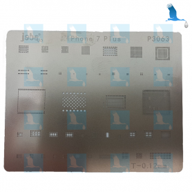 Pochoir rebillage stencil BGA CMS iPhone 7 Plus Pochoir rebillage stencil BGA CMS iPhone 7 Plus