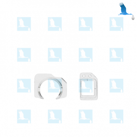 Plastic Holder Kit - Holder Front Camera & Sensor - iP6S, 6S+ Plastic Holder Kit - Holder Front Camera & Sensor - iP6S, 6S+