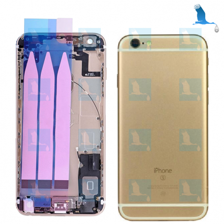 Back Cover Housing Assembly - Gold - iPhone 6S+ - QA