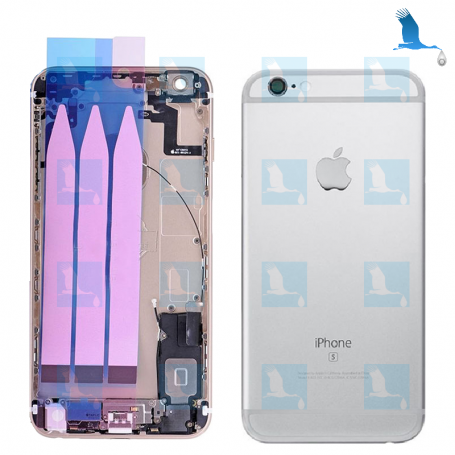 Back Cover Housing Assembly - Silver - iPhone 6S+ - QA