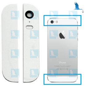 Top & Bottom Glass - White - iP5S/SE - QA+ Top & Bottom Glass - White - iP5S/SE - QA+