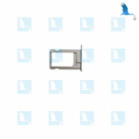 Sim Card Tray - Silver - iP5S/SE - QON