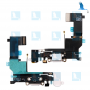 Charging Port Flex Cable - Blanc - iPhone (5)SE - oem