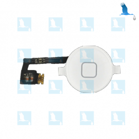 Nappe + bouton home iPhone 4 - 821-0803-A - Blanc Nappe + bouton home iPhone 4 - 821-0803-A - Blanc