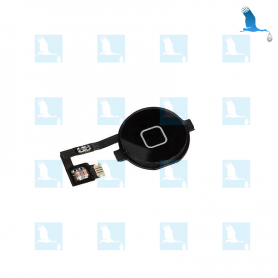 Nappe + bouton home iPhone 4 - Noir Nappe + bouton home iPhone 4 - Noir