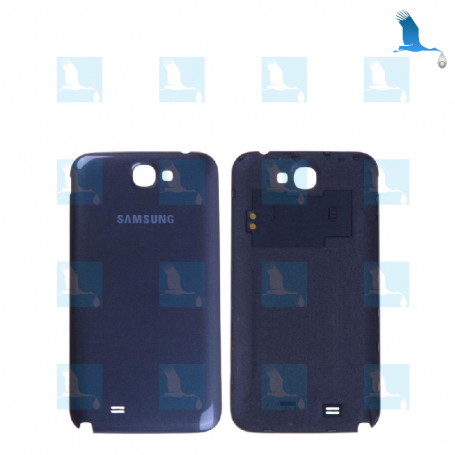 Back cover batterie - Schwarz - Samsung Galaxy Note 2 - N7100F - oem