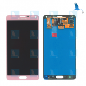 LCD + Touch - GH97-16565D - Pink - Samsung Galaxy Note 4 - N910F - qor LCD + Touch - GH97-16565D - Pink - Samsung Galaxy Note 4 - N910F - qor