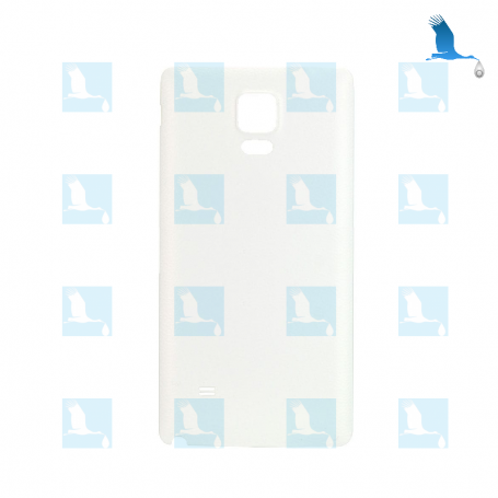 Back cover batterie - Blanc - Samsung Galaxy Note 4 - N910F - qor