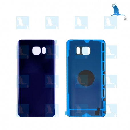Back cover batterie - Blau - Samsung Galaxy Note 5 - N920F - qor