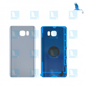 Back cover batterie - Argent - Samsung Galaxy Note 5 - N920F - qor Back cover batterie - Argent - Samsung Galaxy Note 5 - N920F - qor