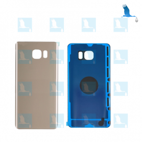 Back cover batterie - Or - Samsung Galaxy Note 5 - N920F - qor Back cover batterie - Or - Samsung Galaxy Note 5 - N920F - qor