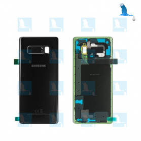 Backcover - GH82-14979A,GH82-15652A - Black - Samsung Galaxy Note 8 (N950F) - original - qor Backcover - GH82-14979A,GH82-15652A - Black - Samsung Galaxy Note 8 (N950F) - original - qor