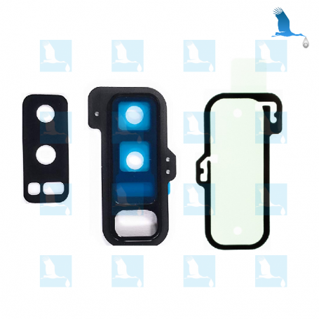 Note 8 - Camera Lens complete with sticker - GH98-41936A - Black - Note 8 (N950F) - original - qor