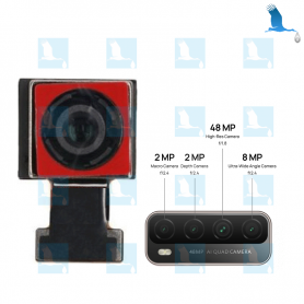 Rear Camera 48mp - 02354ADH - Huawei PSmart 2021 (PPA-LX2) - ori Rear Camera 48mp - 02354ADH - Huawei PSmart 2021 (PPA-LX2) - ori