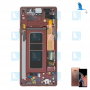 Note 9, LCD + Frame - GH97-22269D,GH97-22270D - Rame (Metallic Copper) - Galaxy Note 9 - N960 - original - qor