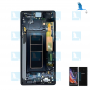 Note 9, LCD + Châssis - GH97-22269A,GH97-22270A - Noir (Midnight Black) - Galaxy Note 9 - N960 - original - qor
