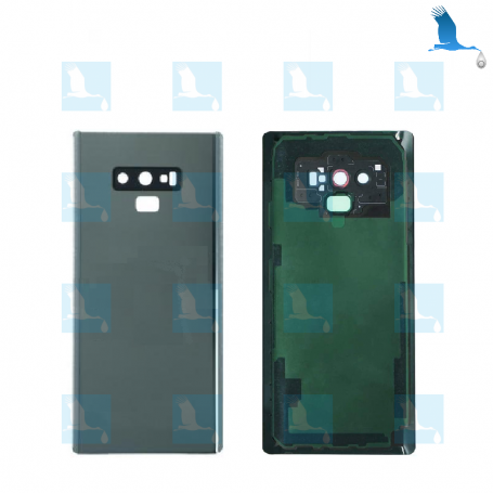 Custodia per batterie con lente - Grizio (Grey) - Note 9 - N960F - qor