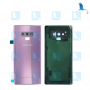 Custodia per batterie con lente - Viola - Note 9 - N960F - qor