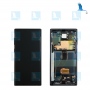 LCD + Frame - GH82-20817A,GH82-20818A - Black (Aura Black) - Galaxy Note 10 - N970 - qor