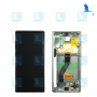 LCD + Frame - GH82-20817C,GH82-20818C - Argent (Aura Glow) - Galaxy Note 10 - N970 - qor