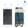 LCD Touchscreen + Frame - White - 02351DJF - Huawei P10 (VTR-L09)