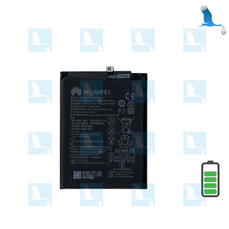 Batterie Huawei Mate 20 Lite HB386589ECW - 3750 MAh Li-ion | Compatible SNE-LX3, P10 Plus