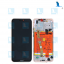 LCD + Chassis + Batterie - 02351VUW - Rose - Huawei P20 Lite (ANE-LX1) - service pack